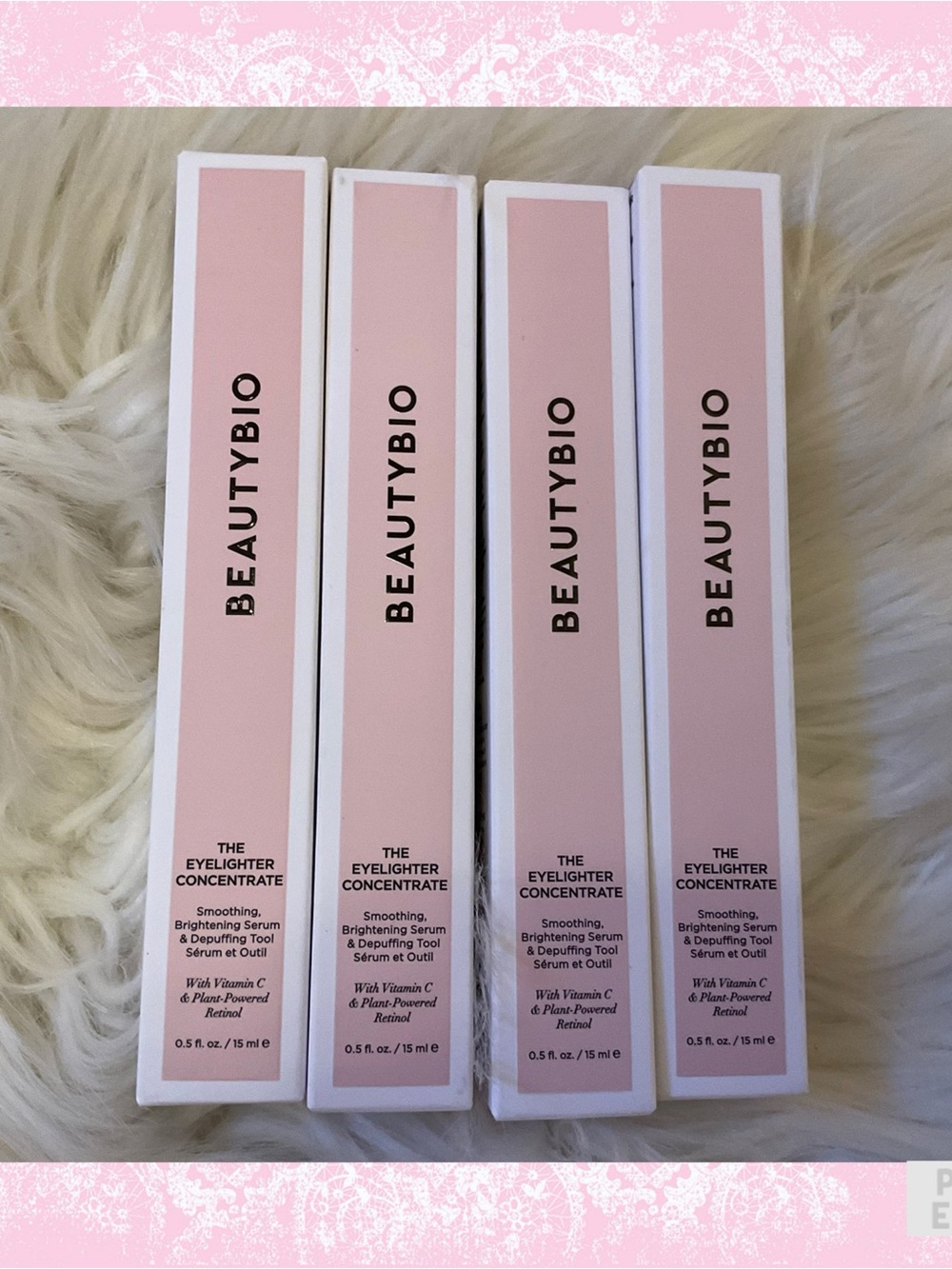 Beautybio The Eyelighter Concentrate - New x4